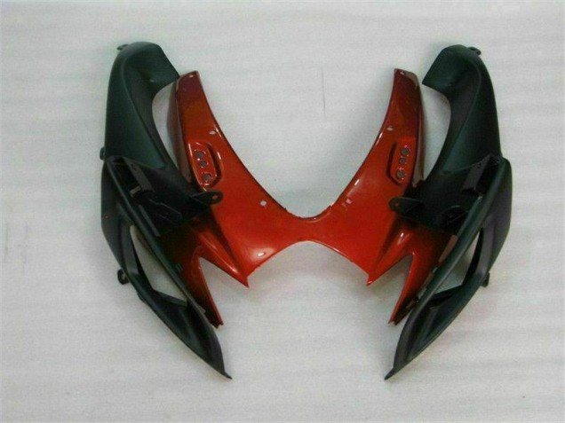 06-07 Rouge Noir Suzuki GSXR 600/750 Kit Carénages Motos Complet 06-07 Rouge Noir Suzuki GSXR 600/750 Kit Carénages Motos Complet