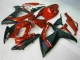 06-07 Rouge Noir Suzuki GSXR 600/750 Kit Carénages Motos Complet 06-07 Rouge Noir Suzuki GSXR 600/750 Kit Carénages Motos Complet