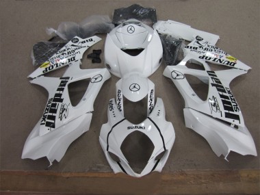 07-08 Blanc Noir Jordan Suzuki GSXR 1000 Carénage Moto
