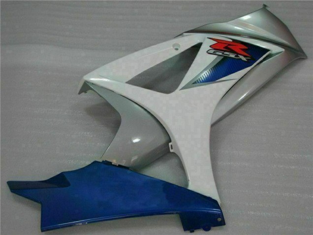 07-08 Bleu Blanc Suzuki GSXR 1000 Kit Carénages Motos Complet