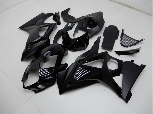 07-08 Brillant Noir Mat Suzuki GSXR 1000 Carénage Moto 07-08 Brillant Noir Mat Suzuki GSXR 1000 Carénage Moto