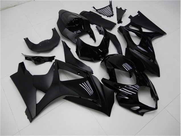 07-08 Brillant Noir Mat Suzuki GSXR 1000 Carénage Moto 07-08 Brillant Noir Mat Suzuki GSXR 1000 Carénage Moto