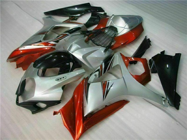 07-08 Brun Argent Suzuki GSXR 1000 Carénage Moto