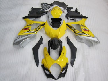 07-08 Jaune Noir Suzuki GSXR 1000 Carénages Moto