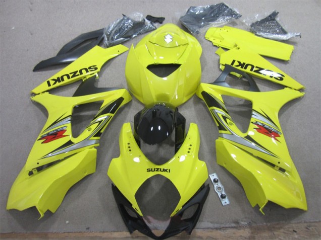 07-08 Jaune Noir Suzuki GSXR 1000 Carrosserie Moto 07-08 Jaune Noir Suzuki GSXR 1000 Carrosserie Moto