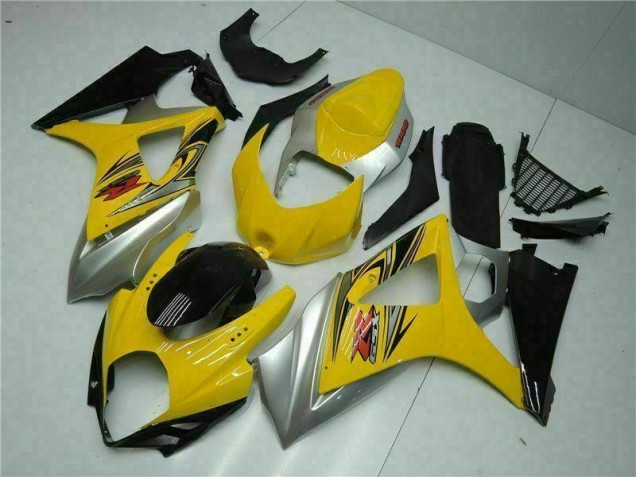 07-08 Jaune Suzuki GSXR 1000 Carrosserie Moto