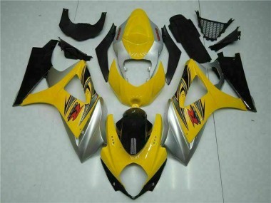07-08 Jaune Suzuki GSXR 1000 Carrosserie Moto