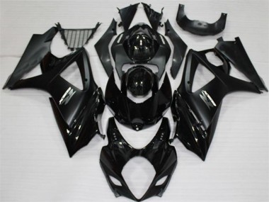 07-08 Noir Suzuki GSXR 1000 Carénage Moto