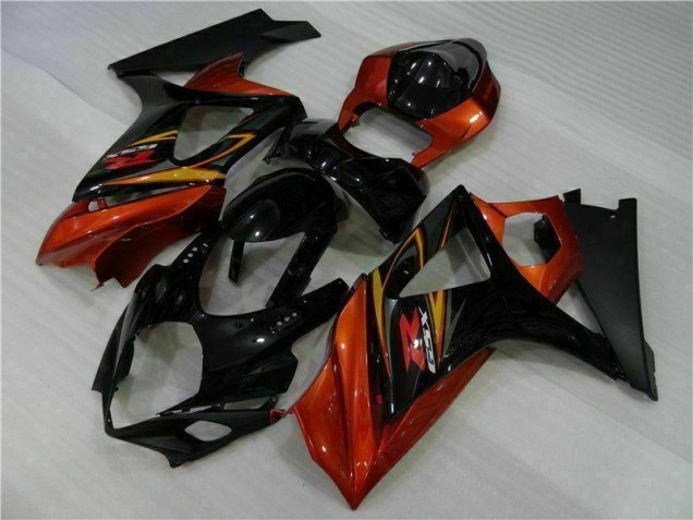 07-08 Noir Suzuki GSXR 1000 Kit Carénages Motos Complet 07-08 Noir Suzuki GSXR 1000 Kit Carénages Motos Complet