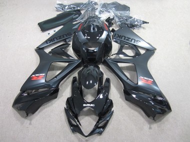 07-08 Noir Suzuki GSXR 1000 Kit Carénages Motos & Plastique