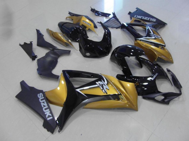 07-08 Or Noir Suzuki GSXR 1000 Carénage Moto 07-08 Or Noir Suzuki GSXR 1000 Carénage Moto