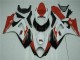 07-08 Rouge Blanc Suzuki GSXR 1000 Carénages Moto 07-08 Rouge Blanc Suzuki GSXR 1000 Carénages Moto