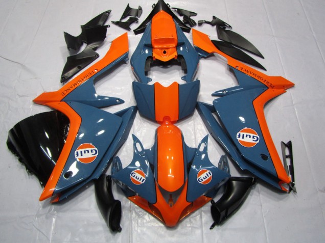 07-08 Rouge Gulf Yamaha YZF R1 Carénage Moto