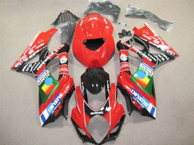 07-08 Rouge Noir Suzuki GSXR 1000 Carénage Moto