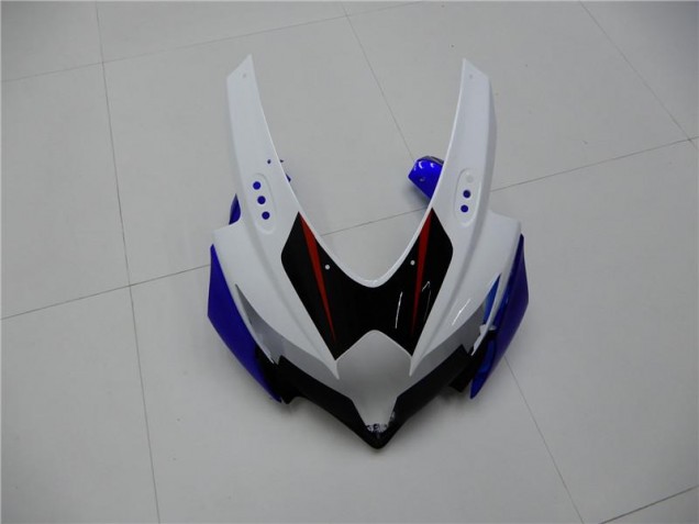 08-10 Blanc Bleu Suzuki GSXR 600/750 Carénage Moto 08-10 Blanc Bleu Suzuki GSXR 600/750 Carénage Moto