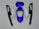 08-10 Blanc Bleu Suzuki GSXR 600/750 Carénage Moto 08-10 Blanc Bleu Suzuki GSXR 600/750 Carénage Moto
