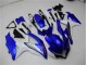 08-10 Bleu Blanc Suzuki GSXR 600/750 Carénage Moto 08-10 Bleu Blanc Suzuki GSXR 600/750 Carénage Moto