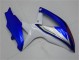 08-10 Bleu Blanc Suzuki GSXR 600/750 Carénage Moto 08-10 Bleu Blanc Suzuki GSXR 600/750 Carénage Moto