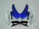 08-10 Bleu Blanc Suzuki GSXR 600/750 Kit Carénages Motos Complet 08-10 Bleu Blanc Suzuki GSXR 600/750 Kit Carénages Motos Complet