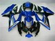 08-10 Bleu Noir Suzuki GSXR 600/750 Carrosserie Moto 08-10 Bleu Noir Suzuki GSXR 600/750 Carrosserie Moto
