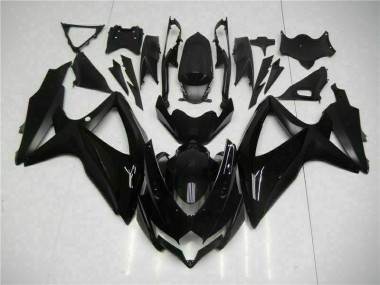 08-10 Noir Suzuki GSXR 600/750 Kit Carénages Motos Complet