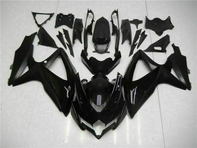 08-10 Noir Suzuki GSXR 600/750 Kit Carénages Motos Complet 08-10 Noir Suzuki GSXR 600/750 Kit Carénages Motos Complet