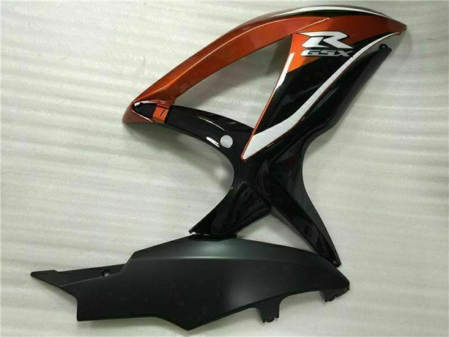 08-10 Rouge Noir Suzuki GSXR 600/750 Carénage Moto 08-10 Rouge Noir Suzuki GSXR 600/750 Carénage Moto
