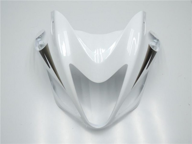 08-19 Blanc Suzuki GSXR 1300 Hayabusa Carénage Moto