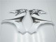 08-19 Blanc Suzuki GSXR 1300 Hayabusa Carénage Moto