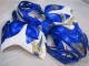 08-19 Bleu Blanc Suzuki GSXR 1300 Hayabusa Carrosserie Moto 08-19 Bleu Blanc Suzuki GSXR 1300 Hayabusa Carrosserie Moto
