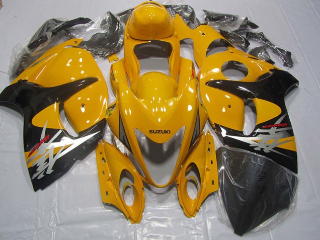 08-19 Jaune Noir Suzuki GSXR 1300 Hayabusa Carénage Moto 08-19 Jaune Noir Suzuki GSXR 1300 Hayabusa Carénage Moto
