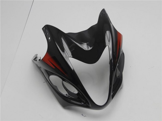 08-19 Noir Rouge Suzuki GSXR 1300 Hayabusa Carénage Moto