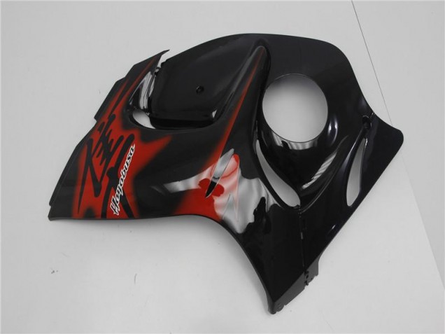 08-19 Noir Rouge Suzuki GSXR 1300 Hayabusa Carénage Moto