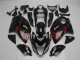 08-19 Noir Rouge Suzuki GSXR 1300 Hayabusa Carénage Moto