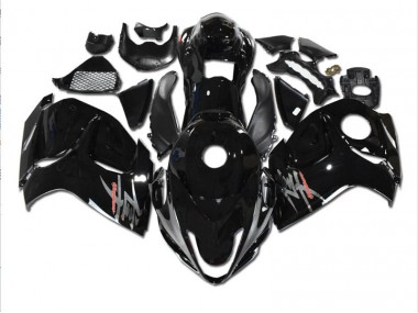 08-19 Noir Suzuki GSXR 1300 Hayabusa Carénages Moto