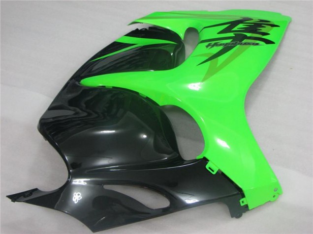 08-19 Vert Noir Suzuki GSXR 1300 Hayabusa Carénage Moto 08-19 Vert Noir Suzuki GSXR 1300 Hayabusa Carénage Moto