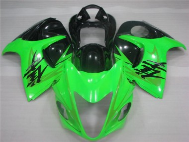 08-19 Vert Noir Suzuki GSXR 1300 Hayabusa Carénage Moto