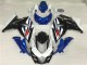 09-16 Blanc Bleu Noir Suzuki GSXR 1000 Carénages Moto 09-16 Blanc Bleu Noir Suzuki GSXR 1000 Carénages Moto