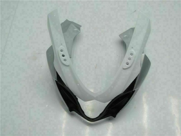 09-16 Blanc Noir Suzuki GSXR 1000 Carénages Moto