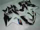 09-16 Blanc Noir Suzuki GSXR 1000 Carrosserie Moto 09-16 Blanc Noir Suzuki GSXR 1000 Carrosserie Moto