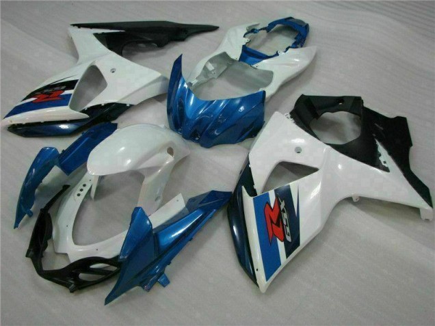 09-16 Bleu Blanc Suzuki GSXR 1000 Carénage Moto ABS