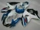 09-16 Bleu Blanc Suzuki GSXR 1000 Carénage Moto ABS