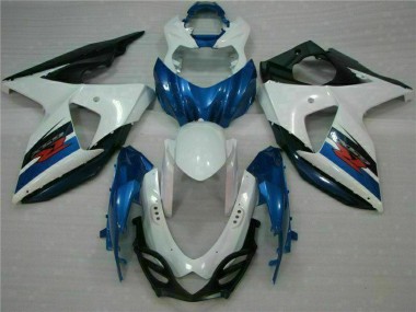 09-16 Bleu Blanc Suzuki GSXR 1000 Carénage Moto ABS