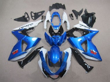 09-16 Bleu Blanc Suzuki GSXR 1000 Carénage Moto de Rechange