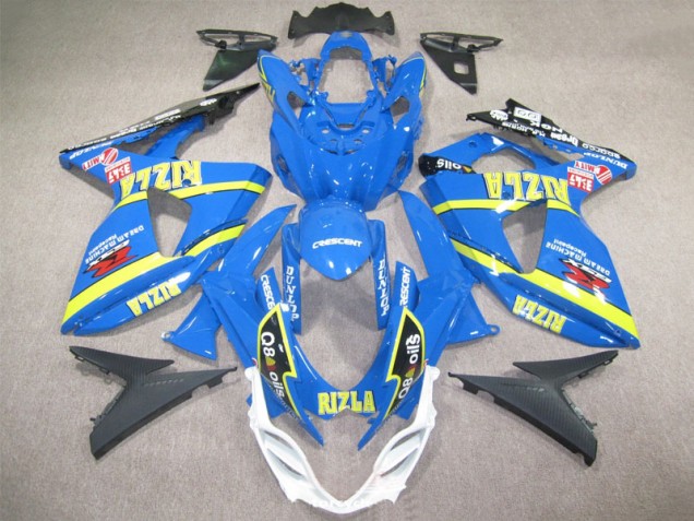 09-16 Bleu Rizla Q8 Oils Suzuki GSXR 1000 Carénage Moto 09-16 Bleu Rizla Q8 Oils Suzuki GSXR 1000 Carénage Moto