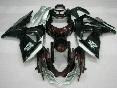 09-16 Brun Noir Suzuki GSXR 1000 Carénage Moto