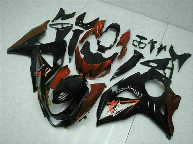 09-16 Brun Noir Suzuki GSXR 1000 Carénages Moto 09-16 Brun Noir Suzuki GSXR 1000 Carénages Moto