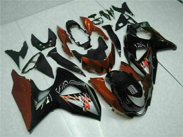 09-16 Brun Noir Suzuki GSXR 1000 Carénages Moto 09-16 Brun Noir Suzuki GSXR 1000 Carénages Moto