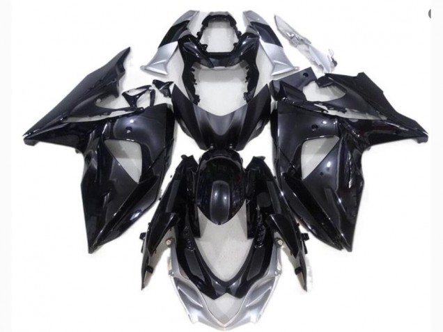 09-16 Noir Argent Suzuki GSXR 1000 Carénage Moto 09-16 Noir Argent Suzuki GSXR 1000 Carénage Moto