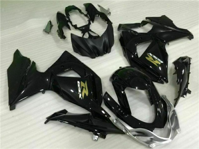 09-16 Noir Suzuki GSXR 1000 Kit Carénages Motos
